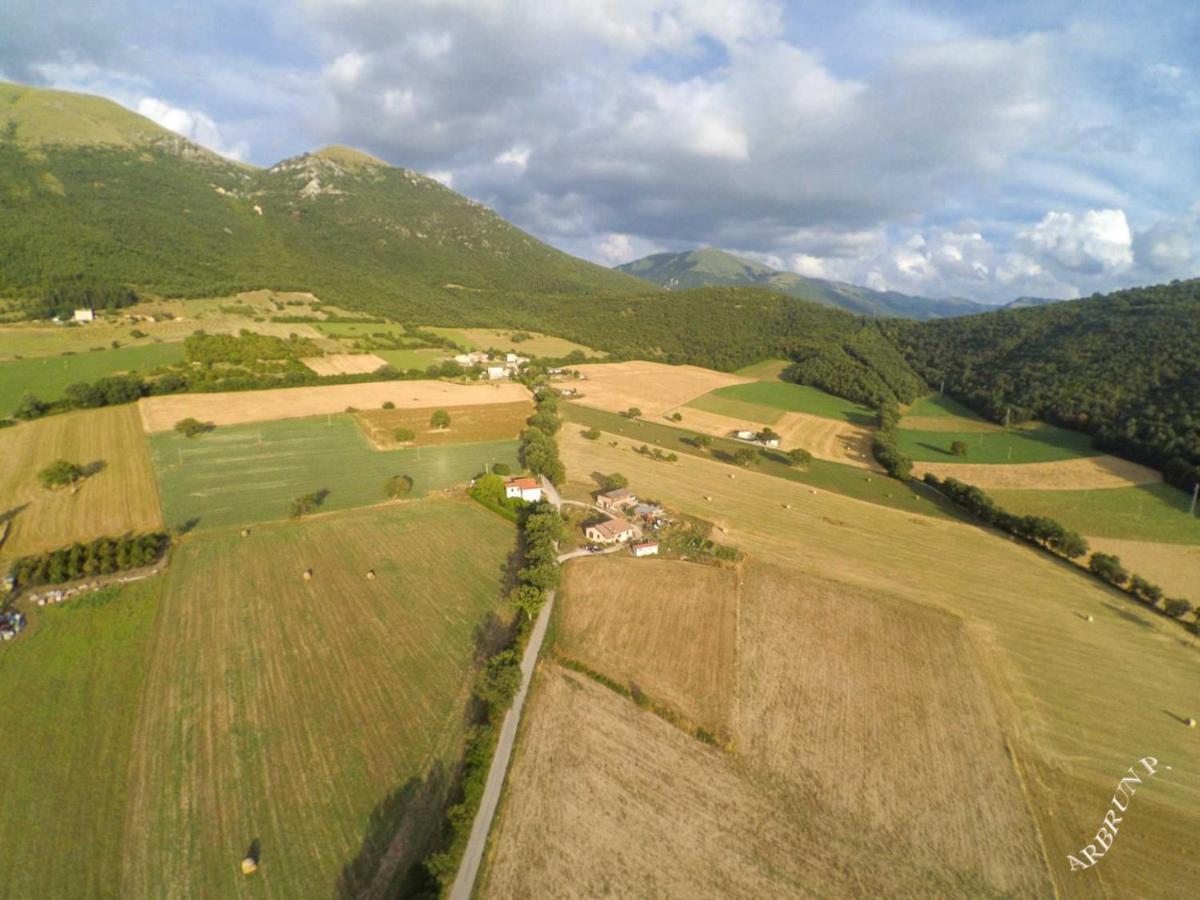 La Cascina Delle Viole Appartement Norcia Buitenkant foto