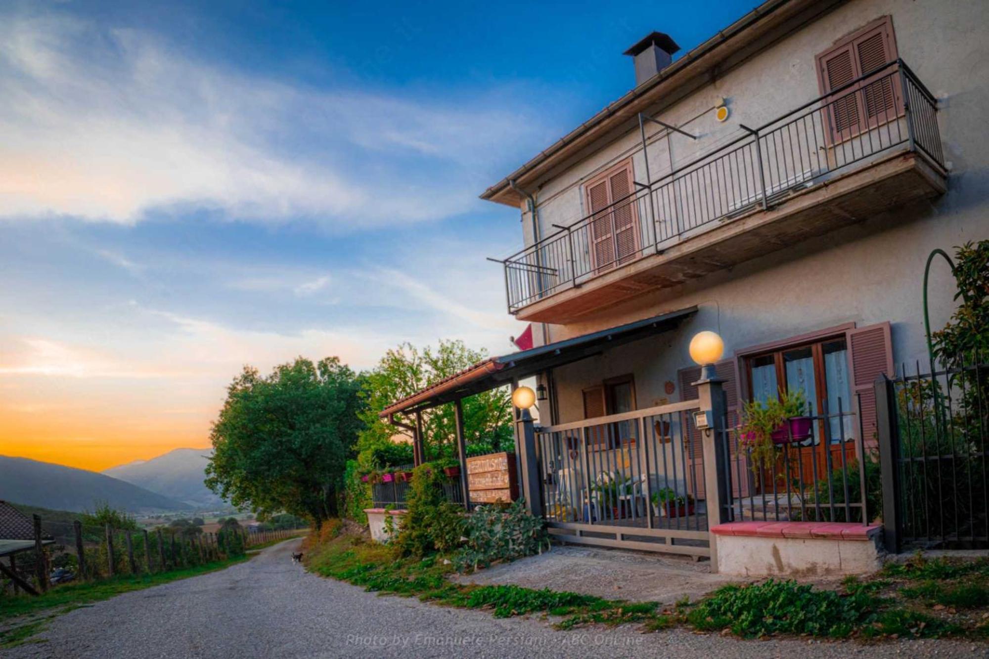 La Cascina Delle Viole Appartement Norcia Buitenkant foto